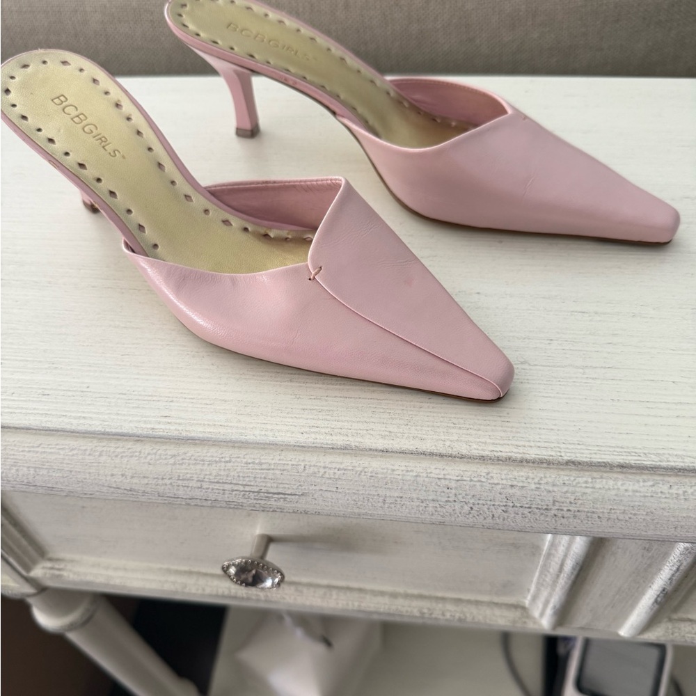 BCBGirls Blush Pink Pointed Heels